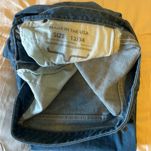 Lola Kimes Ranch Jeans, light wash bootcut/flair cut - Picture 2 of 4